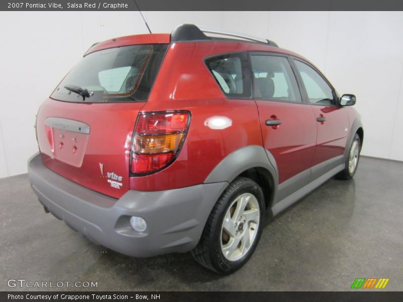 Salsa Red / Graphite 2007 Pontiac Vibe