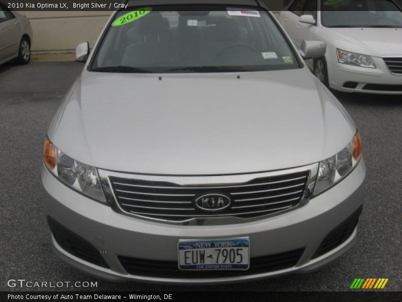 Bright Silver / Gray 2010 Kia Optima LX