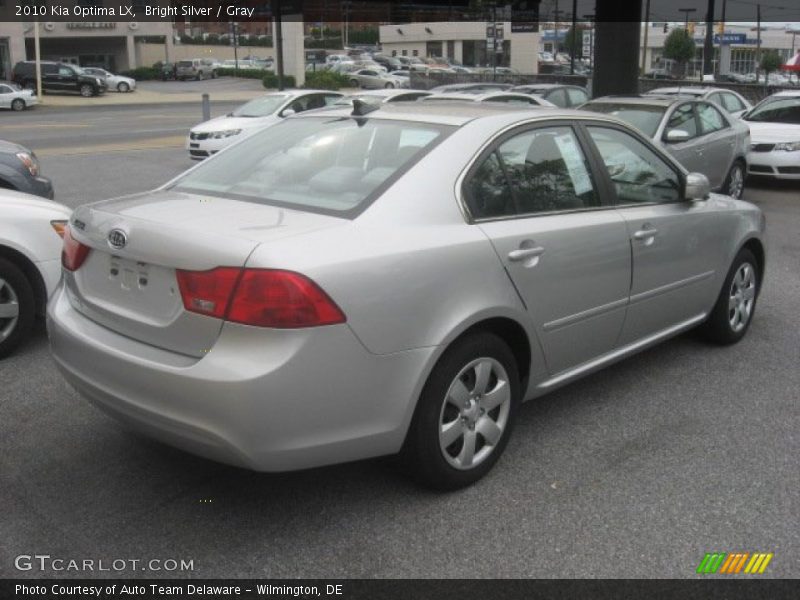 Bright Silver / Gray 2010 Kia Optima LX
