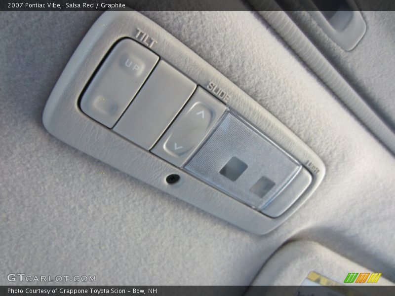 Salsa Red / Graphite 2007 Pontiac Vibe