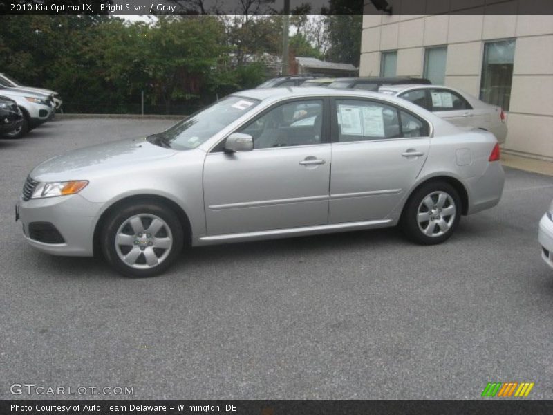 Bright Silver / Gray 2010 Kia Optima LX