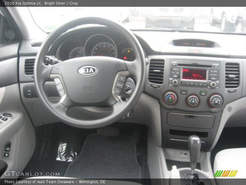 Bright Silver / Gray 2010 Kia Optima LX