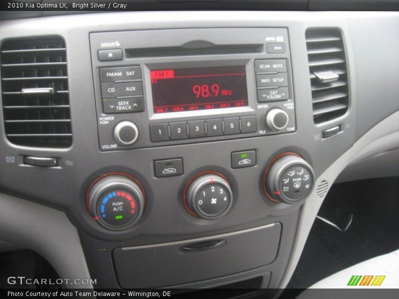 Bright Silver / Gray 2010 Kia Optima LX