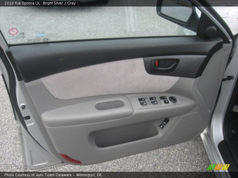 Bright Silver / Gray 2010 Kia Optima LX