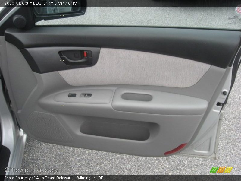 Bright Silver / Gray 2010 Kia Optima LX
