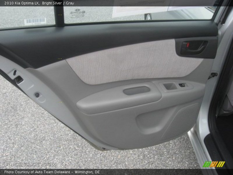 Bright Silver / Gray 2010 Kia Optima LX