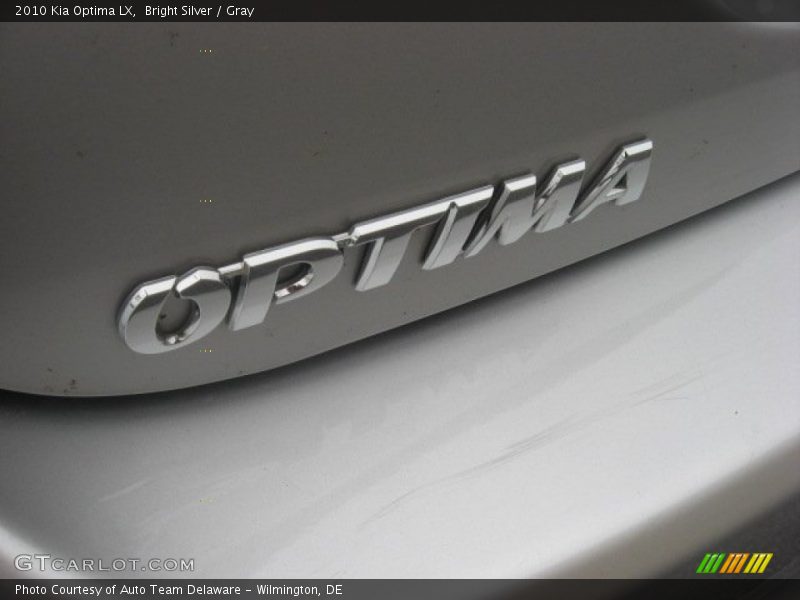 Bright Silver / Gray 2010 Kia Optima LX