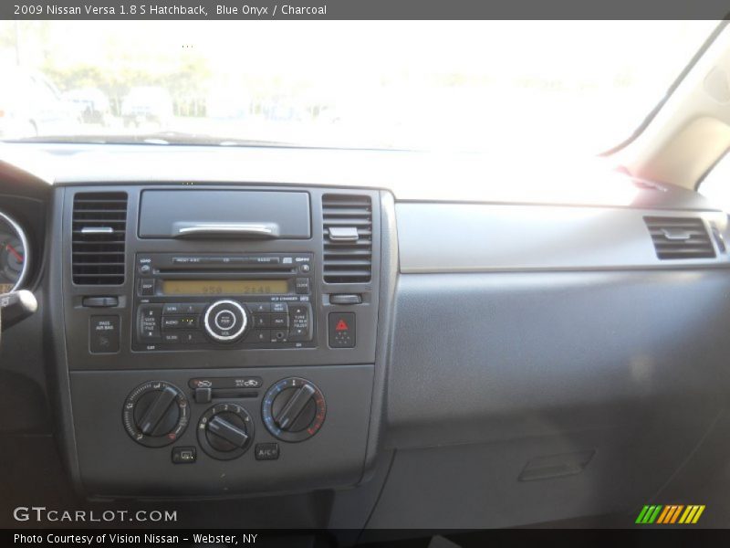 Blue Onyx / Charcoal 2009 Nissan Versa 1.8 S Hatchback