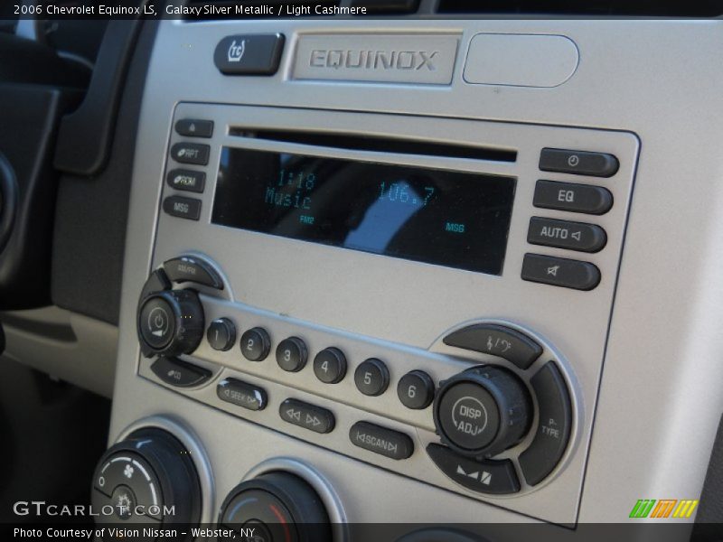 Galaxy Silver Metallic / Light Cashmere 2006 Chevrolet Equinox LS