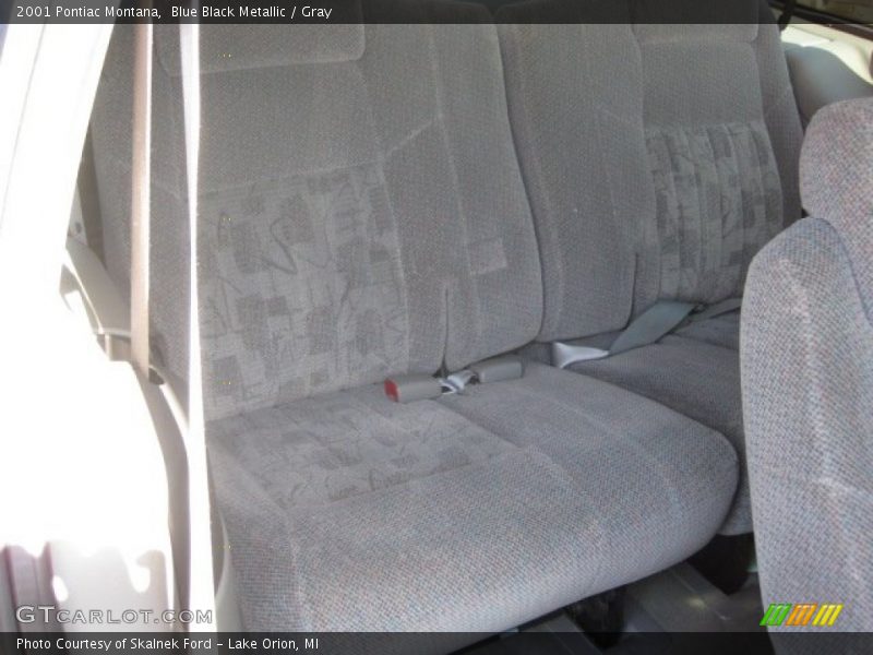 Blue Black Metallic / Gray 2001 Pontiac Montana