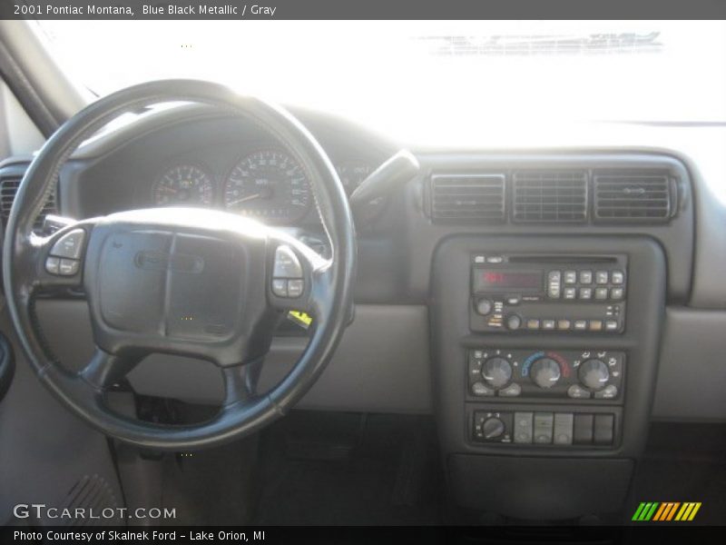 Blue Black Metallic / Gray 2001 Pontiac Montana