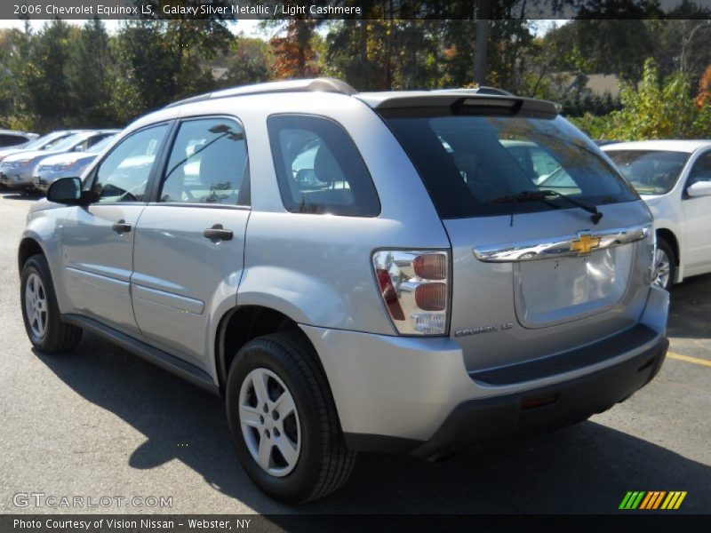 Galaxy Silver Metallic / Light Cashmere 2006 Chevrolet Equinox LS