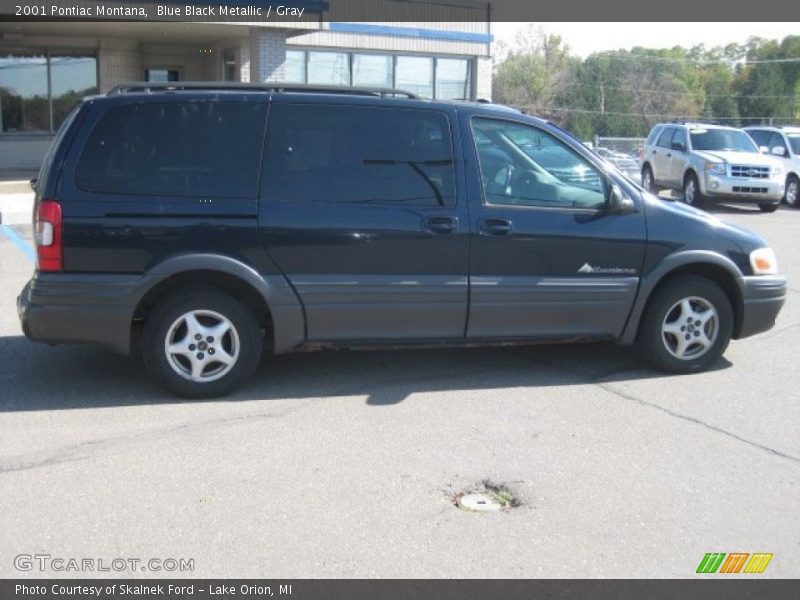 Blue Black Metallic / Gray 2001 Pontiac Montana
