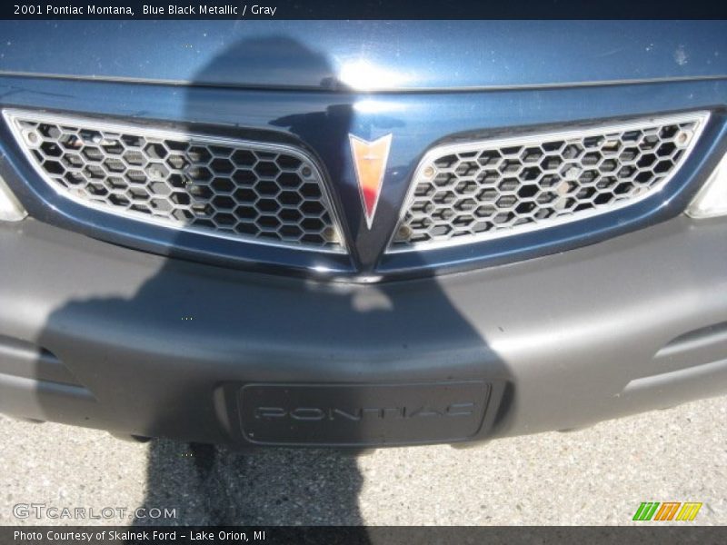 Blue Black Metallic / Gray 2001 Pontiac Montana
