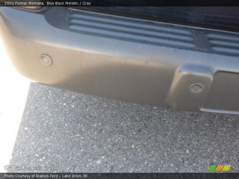 Blue Black Metallic / Gray 2001 Pontiac Montana