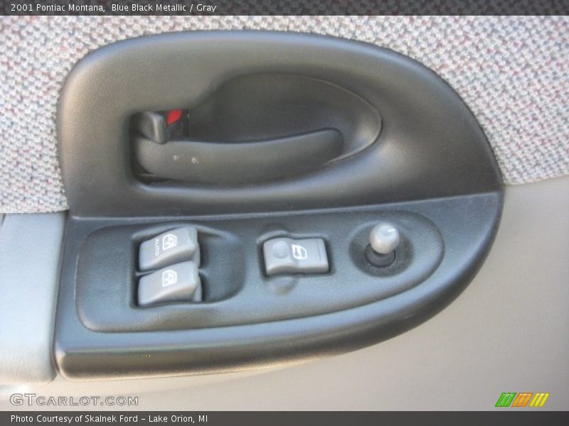 Blue Black Metallic / Gray 2001 Pontiac Montana