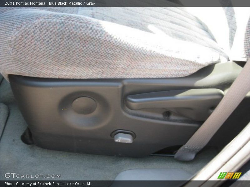 Blue Black Metallic / Gray 2001 Pontiac Montana