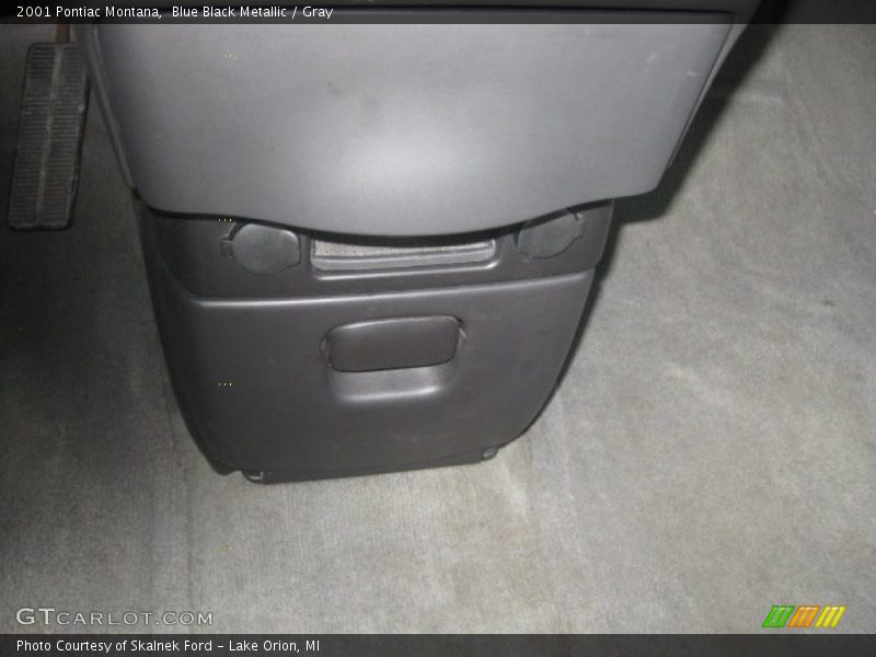 Blue Black Metallic / Gray 2001 Pontiac Montana