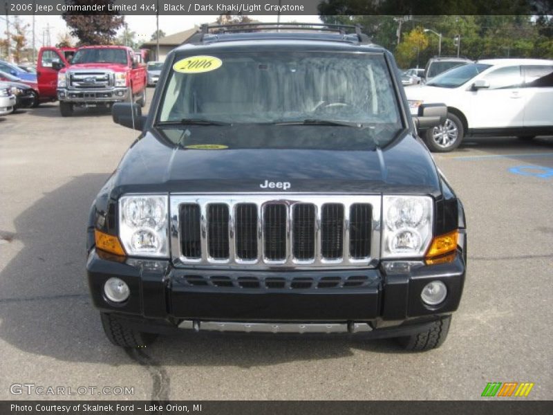 Black / Dark Khaki/Light Graystone 2006 Jeep Commander Limited 4x4