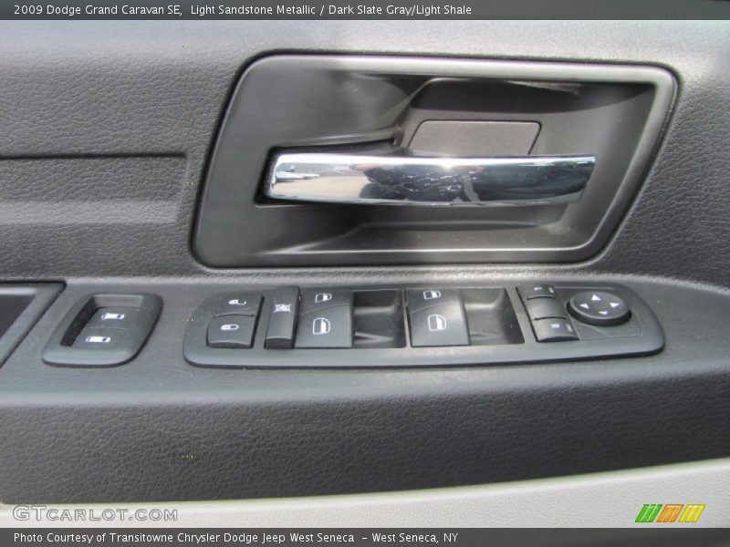 Light Sandstone Metallic / Dark Slate Gray/Light Shale 2009 Dodge Grand Caravan SE