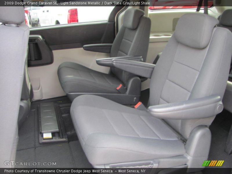 Light Sandstone Metallic / Dark Slate Gray/Light Shale 2009 Dodge Grand Caravan SE