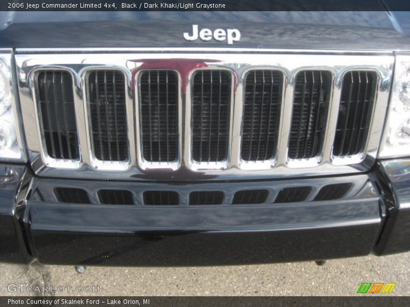 Black / Dark Khaki/Light Graystone 2006 Jeep Commander Limited 4x4