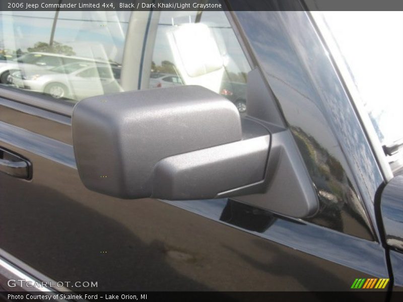 Black / Dark Khaki/Light Graystone 2006 Jeep Commander Limited 4x4