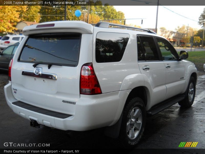Natural White / Taupe 2008 Toyota 4Runner SR5 4x4