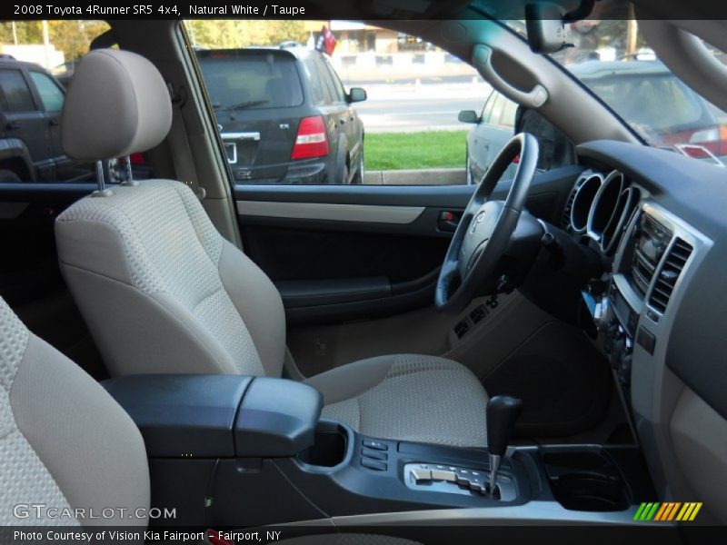 Natural White / Taupe 2008 Toyota 4Runner SR5 4x4