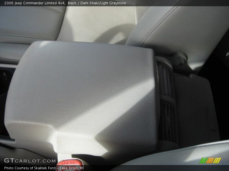 Black / Dark Khaki/Light Graystone 2006 Jeep Commander Limited 4x4