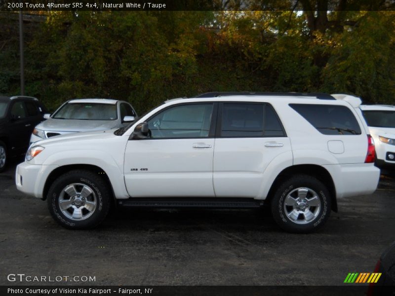 Natural White / Taupe 2008 Toyota 4Runner SR5 4x4