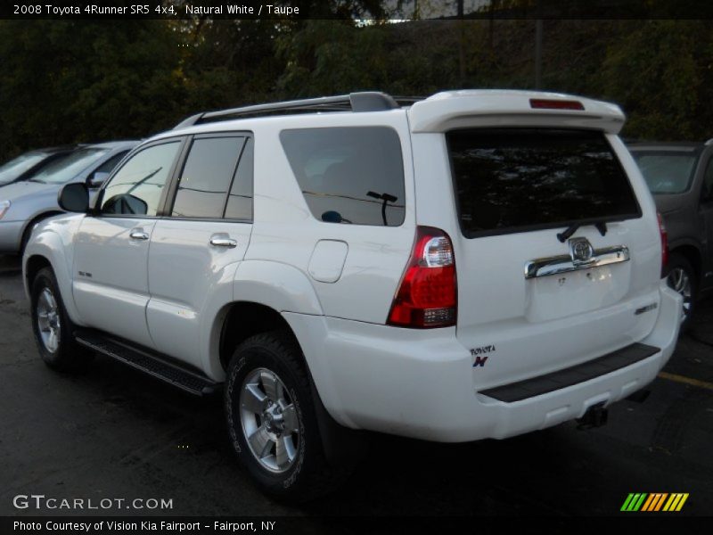 Natural White / Taupe 2008 Toyota 4Runner SR5 4x4