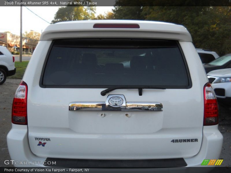 Natural White / Taupe 2008 Toyota 4Runner SR5 4x4