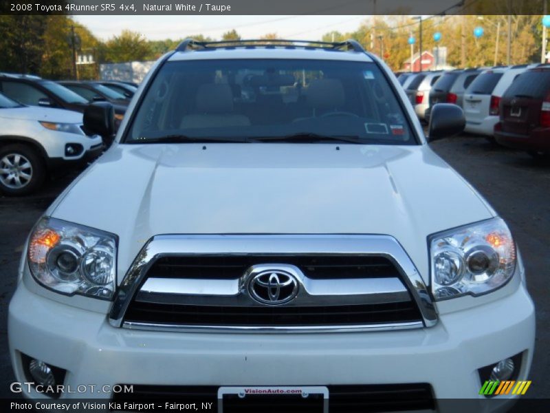 Natural White / Taupe 2008 Toyota 4Runner SR5 4x4