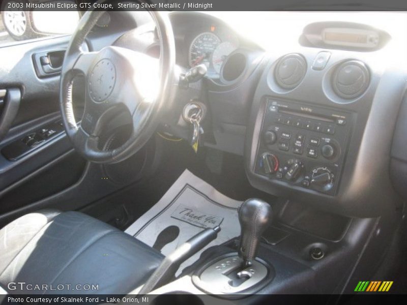 Sterling Silver Metallic / Midnight 2003 Mitsubishi Eclipse GTS Coupe