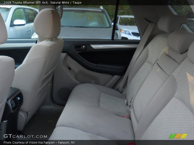 Natural White / Taupe 2008 Toyota 4Runner SR5 4x4
