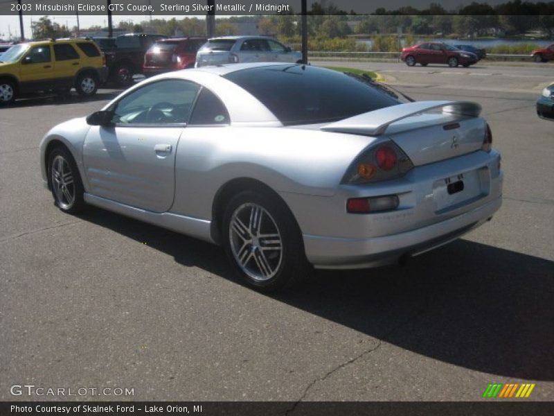 Sterling Silver Metallic / Midnight 2003 Mitsubishi Eclipse GTS Coupe
