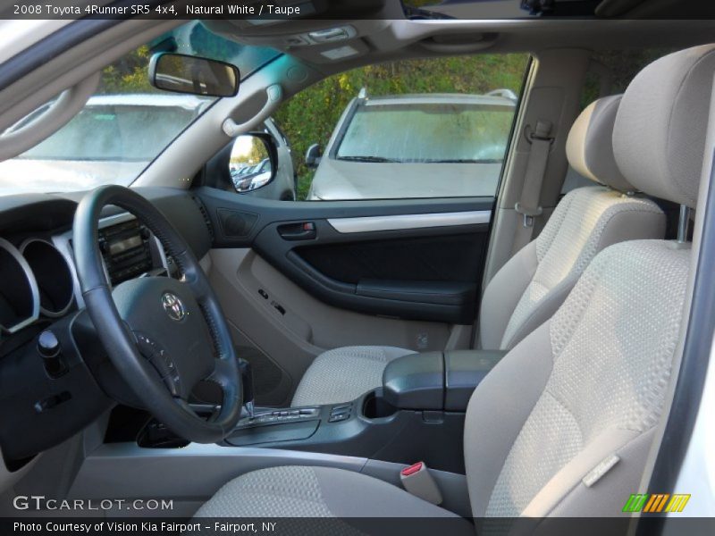 Natural White / Taupe 2008 Toyota 4Runner SR5 4x4