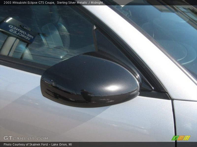 Sterling Silver Metallic / Midnight 2003 Mitsubishi Eclipse GTS Coupe