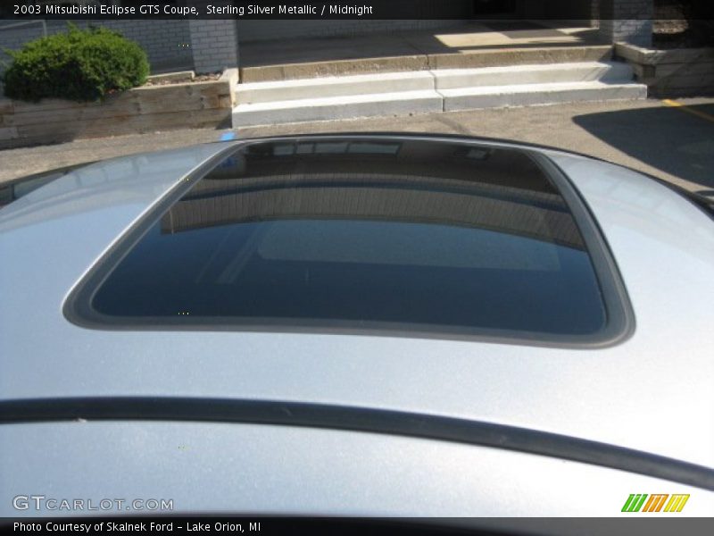Sterling Silver Metallic / Midnight 2003 Mitsubishi Eclipse GTS Coupe