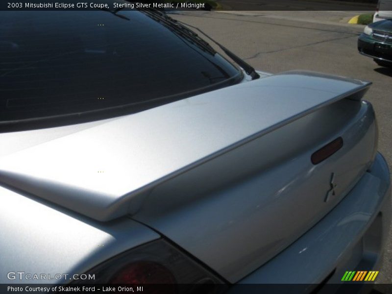 Sterling Silver Metallic / Midnight 2003 Mitsubishi Eclipse GTS Coupe