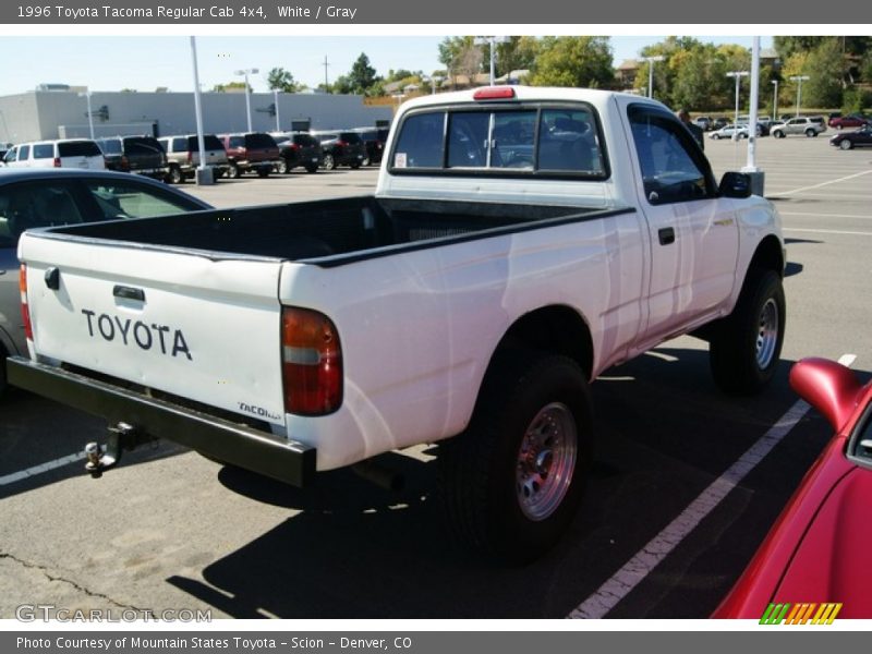  1996 Tacoma Regular Cab 4x4 White