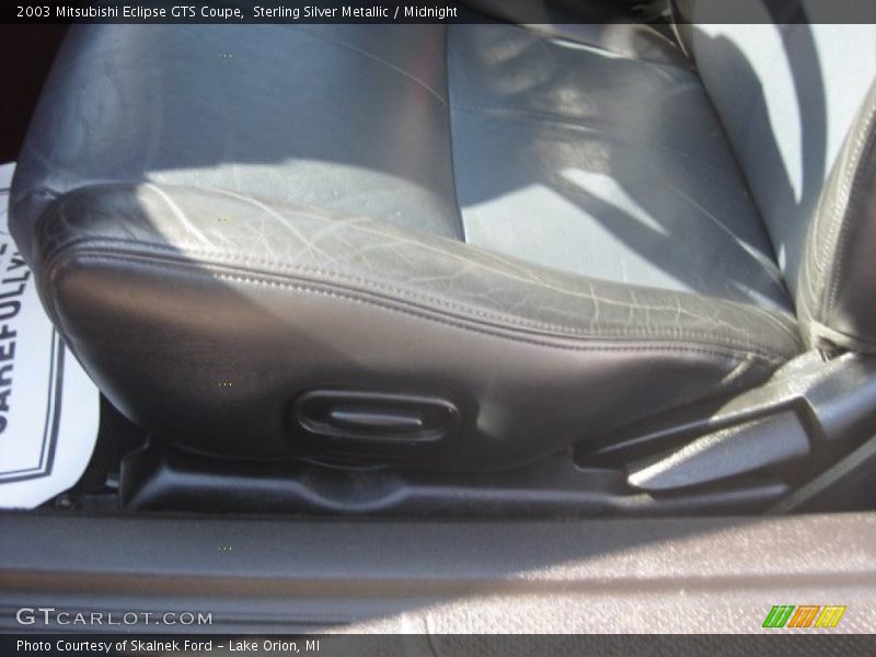 Sterling Silver Metallic / Midnight 2003 Mitsubishi Eclipse GTS Coupe