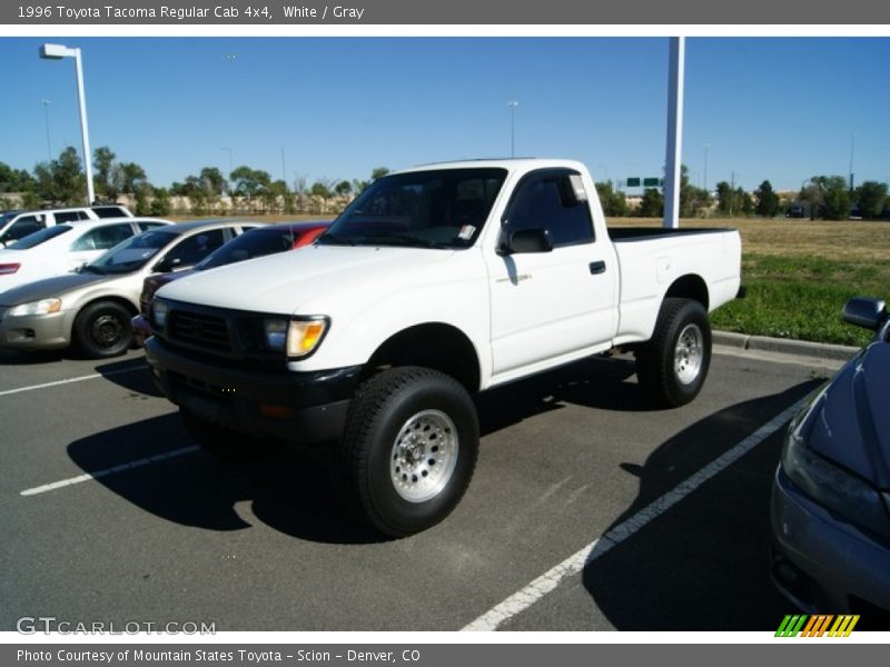  1996 Tacoma Regular Cab 4x4 White