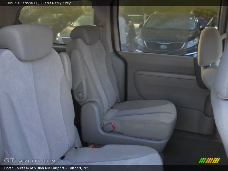 Claret Red / Gray 2009 Kia Sedona LX