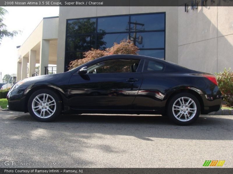 Super Black / Charcoal 2008 Nissan Altima 3.5 SE Coupe