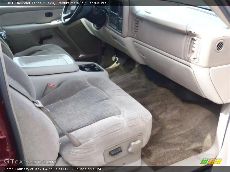Redfire Metallic / Tan/Neutral 2001 Chevrolet Tahoe LS 4x4