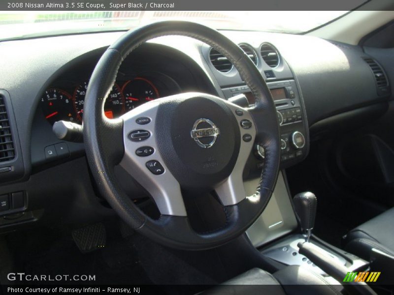 Super Black / Charcoal 2008 Nissan Altima 3.5 SE Coupe