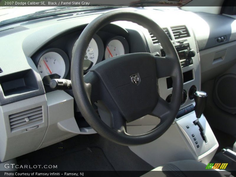 Black / Pastel Slate Gray 2007 Dodge Caliber SE
