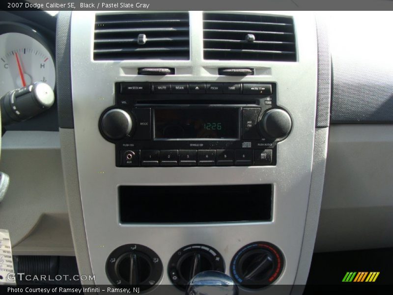 Black / Pastel Slate Gray 2007 Dodge Caliber SE